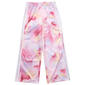 Girls (7-16) adidas(R) 3 Stripe Tie Dye Tricot Wide Leg Pants - image 1