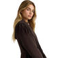 Womens NVLT Eyelash Mink Wrap Fringe Coatigan - image 5