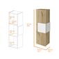 FM FURNITURE Nottingham Light Oak Medicine Cabinet - image 5