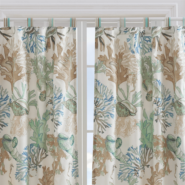 Greenland Home Fashions™ Atlantis 2pc. Curtain Panel Set