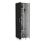 FM FURNITURE Norway Black Broom Closet Pantry - image 3