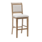 Linon Home Decor Emmy Grey Bar Stool - image 1