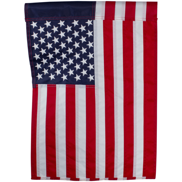 Northlight Patriotic Embroidered Outdoor Garden USA Flag