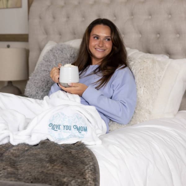 Pavilion Mom Vines Royal Plush Blanket