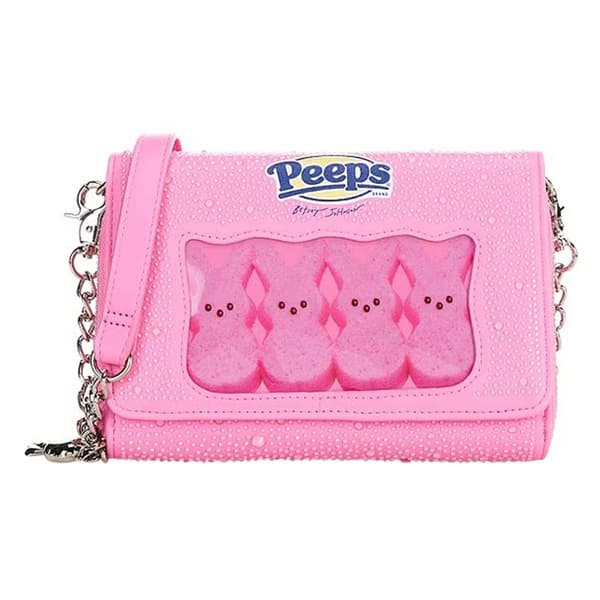 Womens Betsey Johnson Peeps Wallet On A String