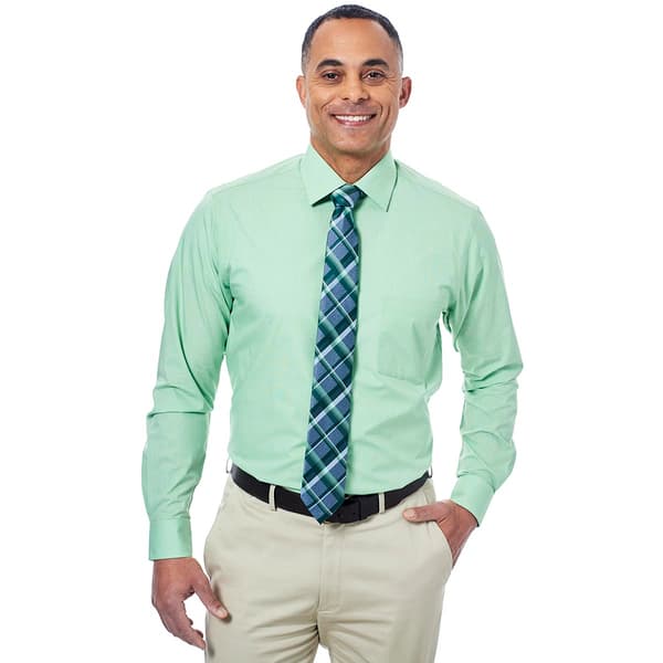 Mens Van Heusen(R) Ultra Wrinkle Free Slim Fit Dress Shirt - image 