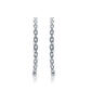 Nova Star&#174; 1/10ctw. Lab Grown Diamond Marquise Hoop Earrings - image 3