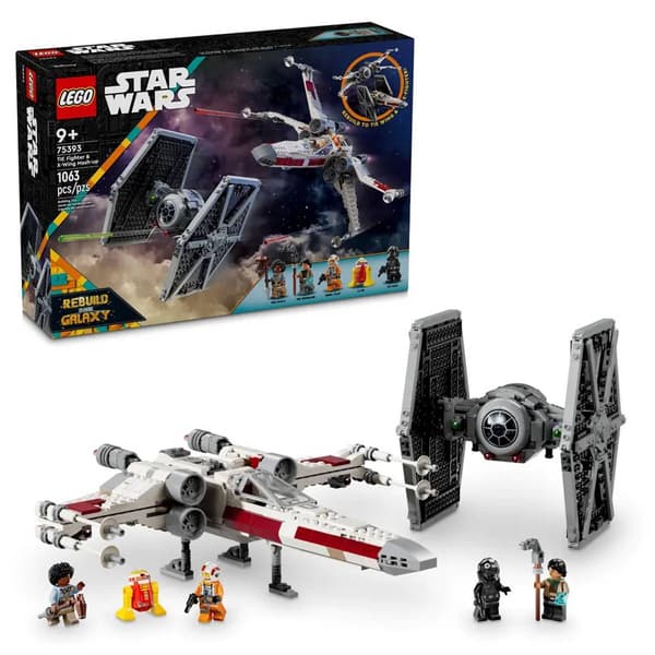 LEGO&#40;R&#41; Star Wars&#40;R&#41; TIE Fighter & X-Wing Mash-up Building Kit
