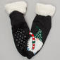Womens Ella & Joy Gnome Candy Cane Sherpa Lined Slipper Socks - image 2