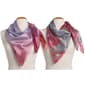 Womens Steve Madden 2pk. Lily Poly Silk Square Scarf Set - image 1