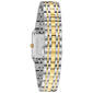 Womens Bulova Quadra Blue Dial Bracelet Watch - 98P177 - image 3