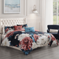 Bebejan Navy Mums 5pc. Reversible Comforter Set - image 2