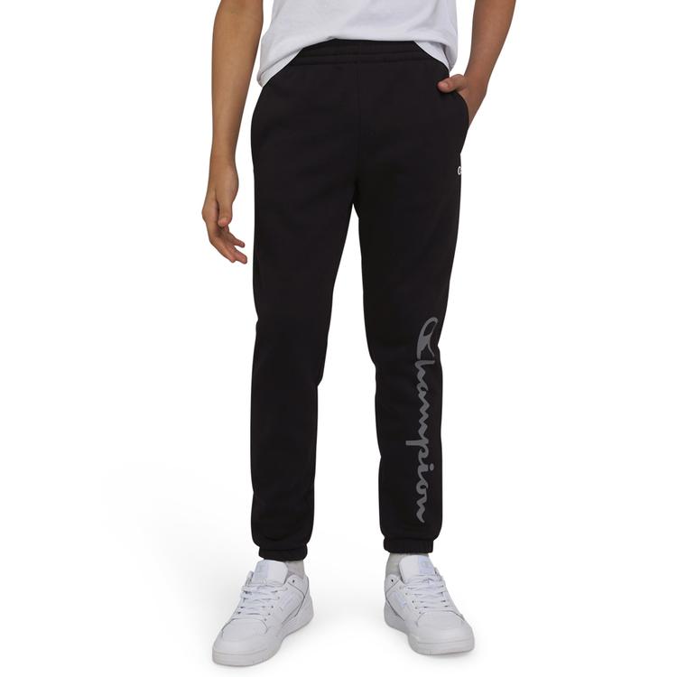 Boys (8-20) Champion(R) Elastic Leg Fleece Signature Pants