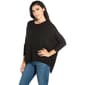 Womens 24/7 Comfort Apparel Oversized Dolman Tee - image 3