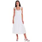 Juniors Trixxi Tied Up Linen Maxi Dress - image 1