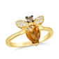 Le Vian Chocolatier(R) Cinnamon Citrine(R) Diamonds Bee-Shaped Ring - image 1