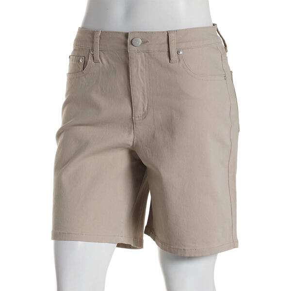 Petite Tailormade 5 Pocket 7in. Shorts - image 