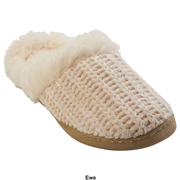 Womens Isotoner Chenille Hoodback Slippers