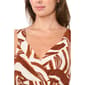 Womens MSK Sleeveless Abstract Challis Tier Maxi Dress - image 5