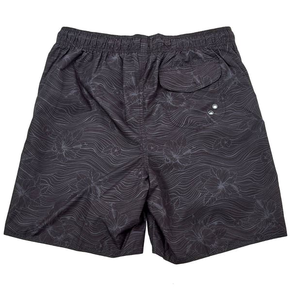 Mens Hawaiian Authentics Floral Currant Islander Swim Trunks