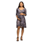 Womens 24/7 Comfort Apparel Maternity Fit & Flare Dress - image 1