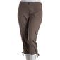 Plus Size da-sh 22in. Charlene Capri Pants with Side Ties - image 1