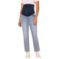 Womens Democract "Ab"solution® Light Blue Maternity Jeans - image 4