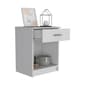 FM FURNITURE Pictor 1-Drawer Nightstand - image 3