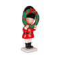 National Tree 10in. Christmas Soldier Holding Wreath Figurine - image 4