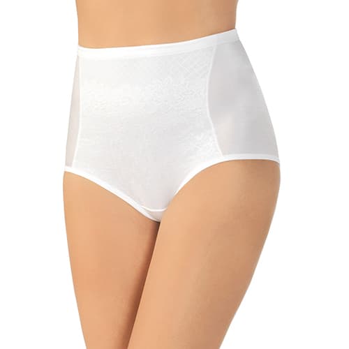 Womens Vanity Fair&#40;R&#41; Smoothing Comfort Lace Briefs Panties 13262 - image 