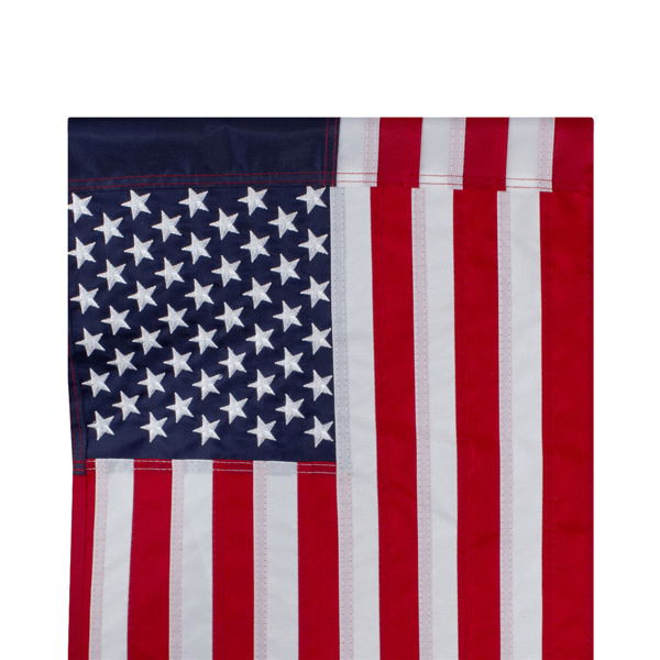 Northlight Patriotic Embroidered Outdoor Garden USA Flag