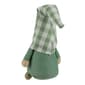 Northlight Seasonal Spring Gnome with Green Plaid Hat - image 5