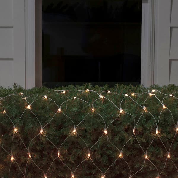 Northlight Seasonal 6ft. Clear Mini Net Style Christmas Lights