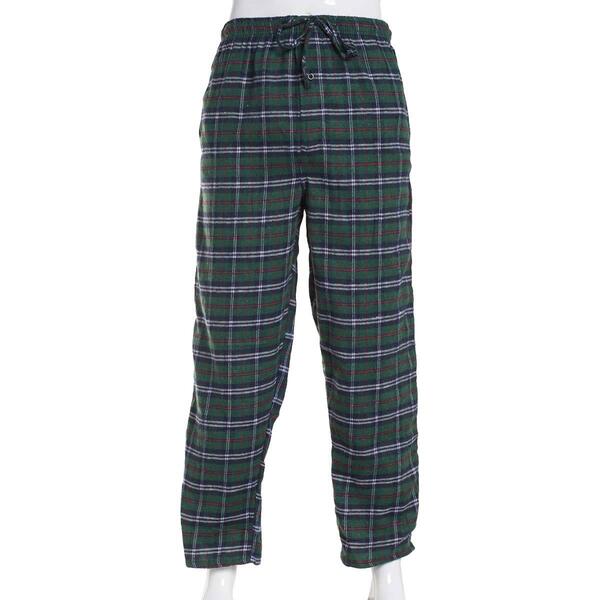 Mens Architect(R) Rolled Flannel Pajama Pants - Green - image 
