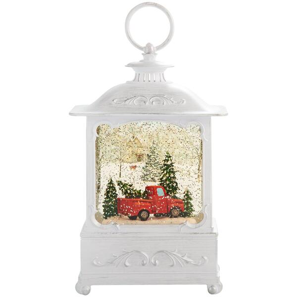 Glitter Red Truck Lantern - image 