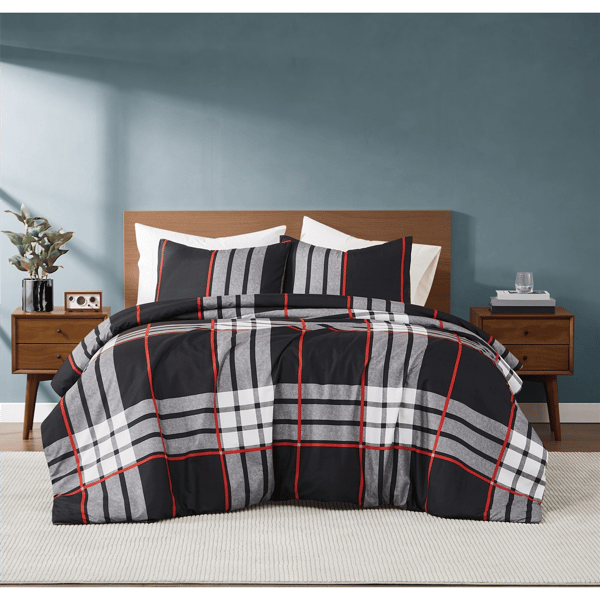Truly Soft Danbury Plaid 3pc. Reversible Comforter Set