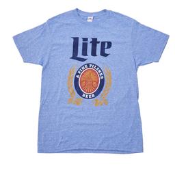 Mens Miller Lite Short Sleeve Graphic Tee