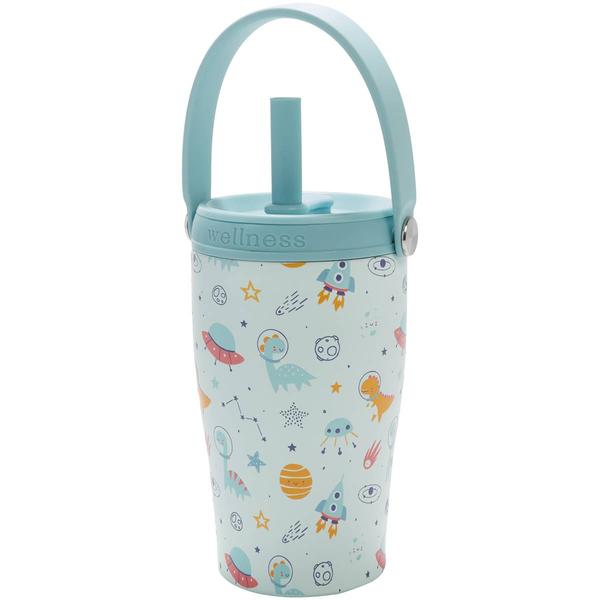 Wellness 14oz. Ethos w/ Lid Dino Space Mission Travel Cup - image 