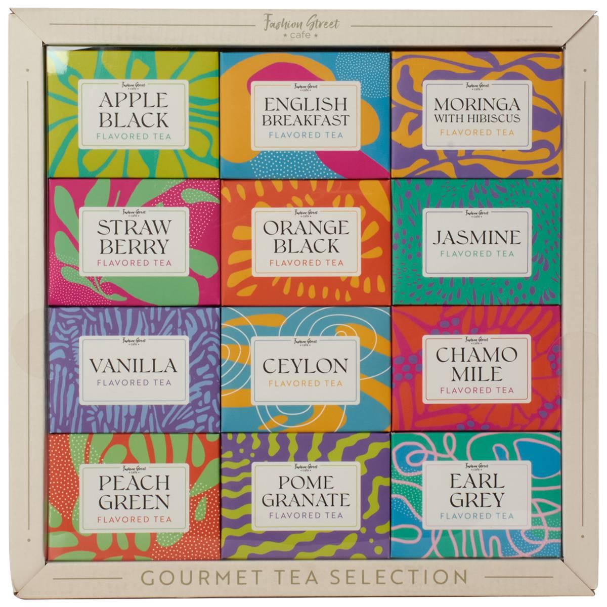 Tasting Street Cafe Gourmet Tea Gift Set