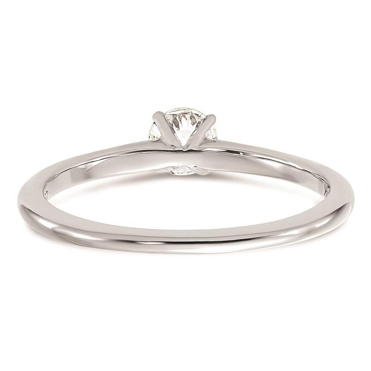 Pure Fire 14kt. White Gold Solitaire Lab Grown Diamond Ring