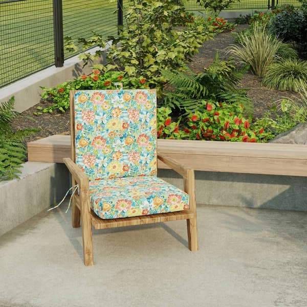 Jordan Manufacturing Sun River Sky French Edge Cushion - 21 x 44