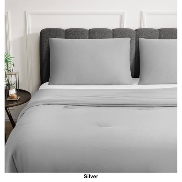 Awesome Home Soft Easy Care Jersey 3pc. Comforter Set
