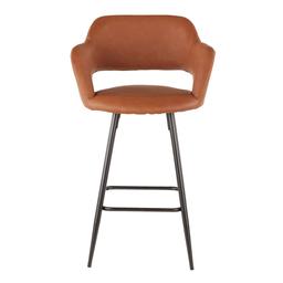 LumiSource Margarite Contemporary Counter Stools - Set of 2