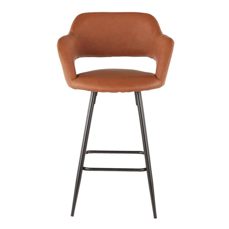 LumiSource Margarite Contemporary Counter Stools - Set of 2