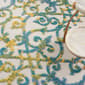 Nourison Aloha Scroll Print Round Rug - image 7