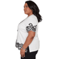 Plus Size Alfred Dunner Crowd Pleaser Scalloped Paisley Blouse - image 4