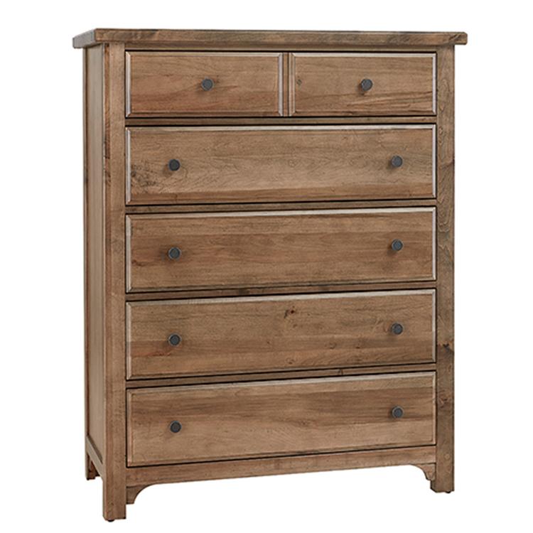 Vaughan-Bassett Cool Farmhouse 5 Drawer Chest