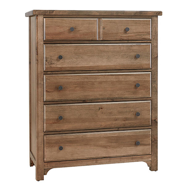 Vaughan-Bassett Cool Farmhouse 5 Drawer Chest - image 
