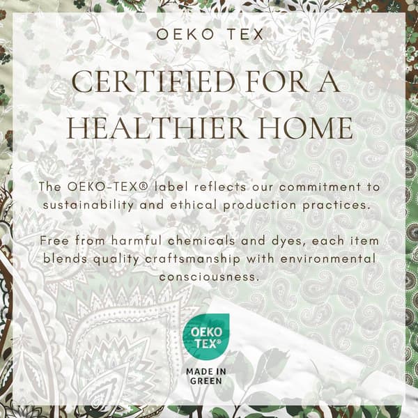 FreshFolds Damia 3pc. Reversible Paisley Patchwork Quilt Set