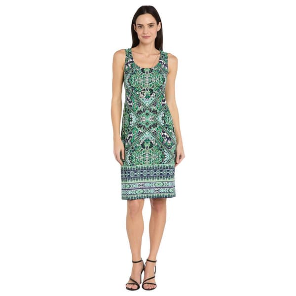 Womens R&M Richards Open Front Drape Jacket Dress